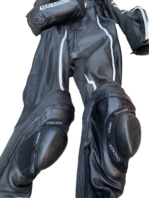 バイクウェア・装備 SINISALO Separate leather suit Vintage Sedici Palermo Leather Black One-Piece Motorcycle Racing Suit Size