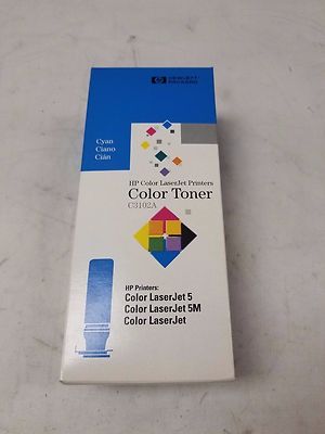 Genuine New HP C3102A Cyan Toner Cartridge for LaserJet 5 5M Printer