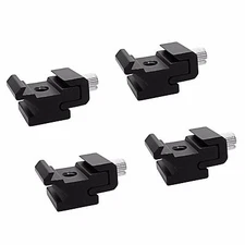 4 PCS Hot Shoe Flash to Bracket/Stand Mount Adapter Trigger with ¼" Tripod Screw