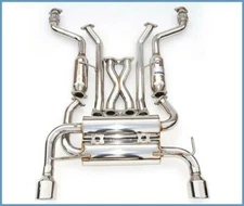 Invidia HS03IFXGIS Gemini Stainless Exhaust System for 03-08 Infiniti FX35/FX45