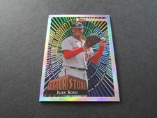 2022 Topps Finest Juan Soto Corner Stone Card #94FC-JS