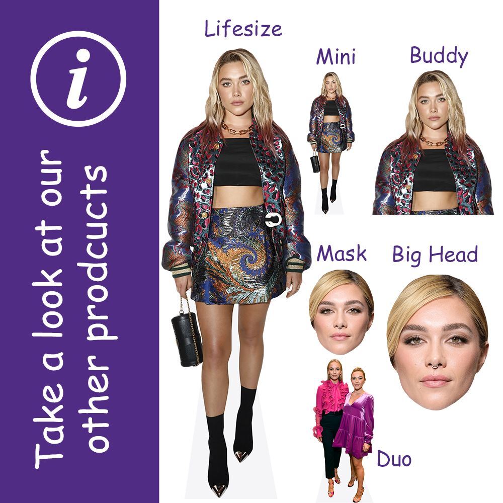 Gabby Allen (Long Dress) Mini Size Cutout