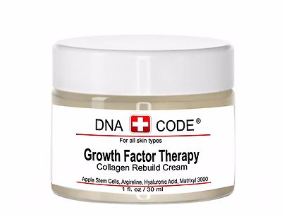 Growth Factor Collagen Rebuild Cream+Apple Stem, Argireline, Matrixyl3000,CoQ10