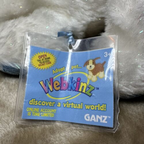 NWT Ganz Webkinz HM342 Arctic Polar Bear 10” Plush NEW With Sealed Unused Code - Picture 6 of 8