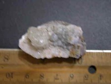 Hyalite opal all natural fluorescent RARE on matrix  Mexico 1.5 inch P49