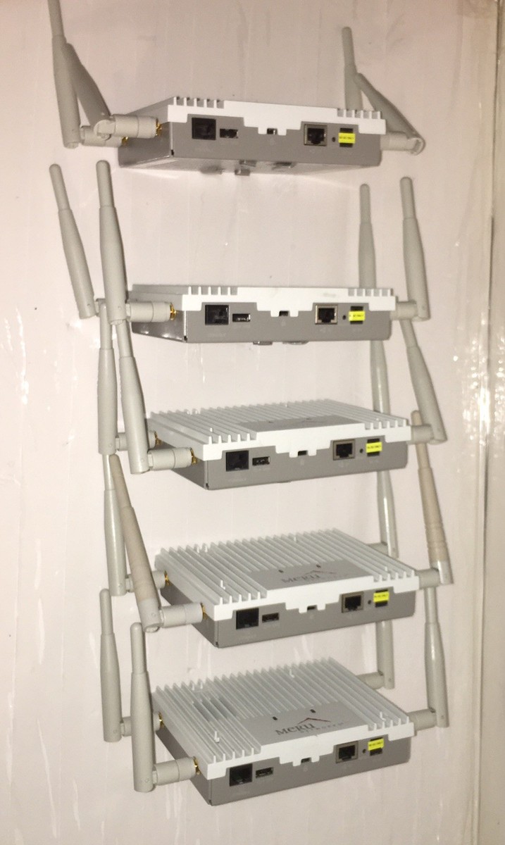 Lot Of(5) MERU Networks AP1020E Dual-stream 802.11n Wireless Lot Of(5) MERU Networks AP1020E Dual-stream 802.11n Wireless