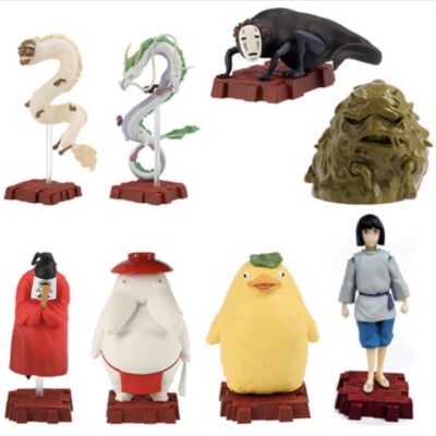 STUDIO GHIBLI Spirited Away Figure Collection DX God Full Set 8