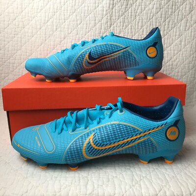 Nike Vapor 14 Academy FG MG Soccer Cleats Men's SZ 11 Chlorine
