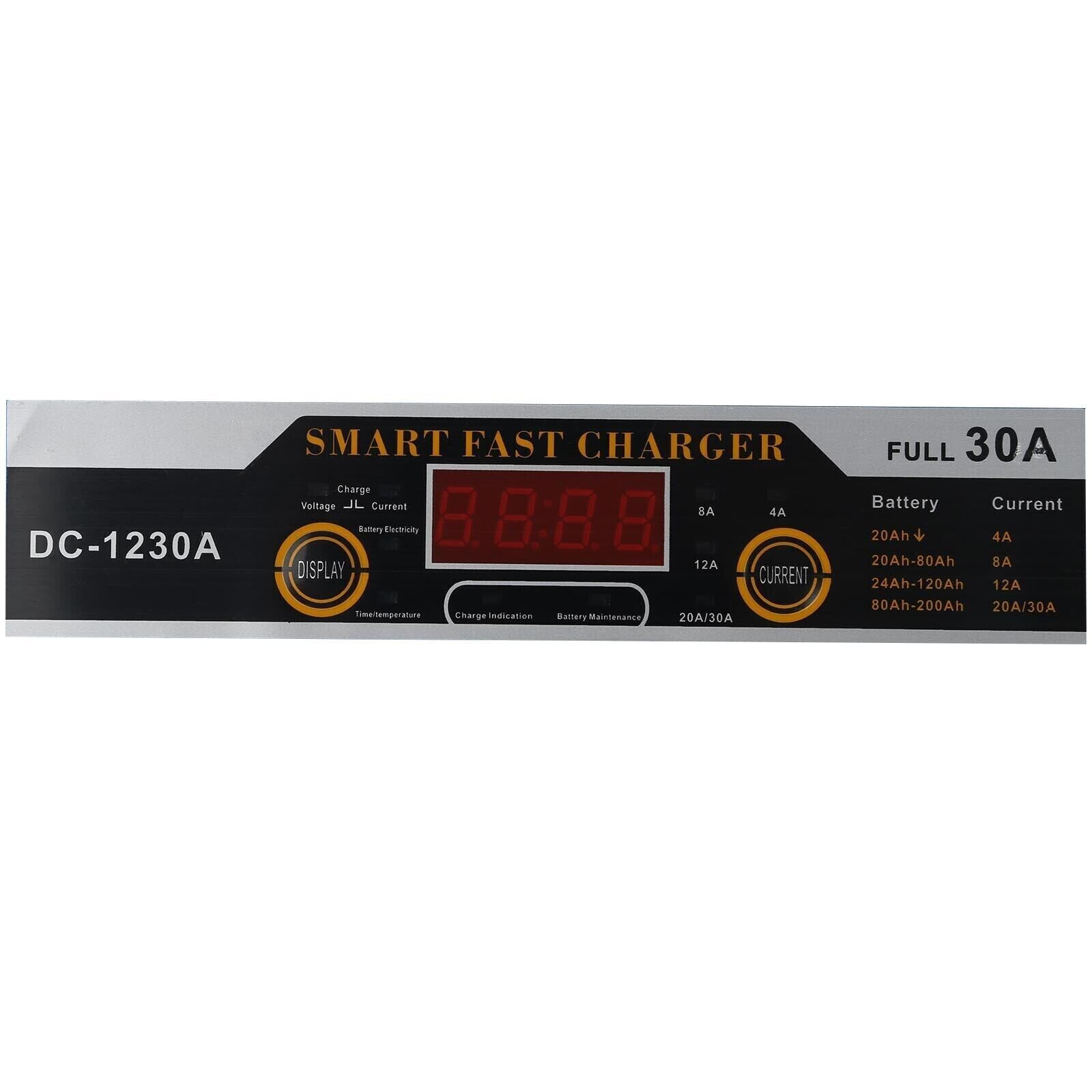 30A Intelligent Leisure Battery Charger 12V For Caravan Campervan