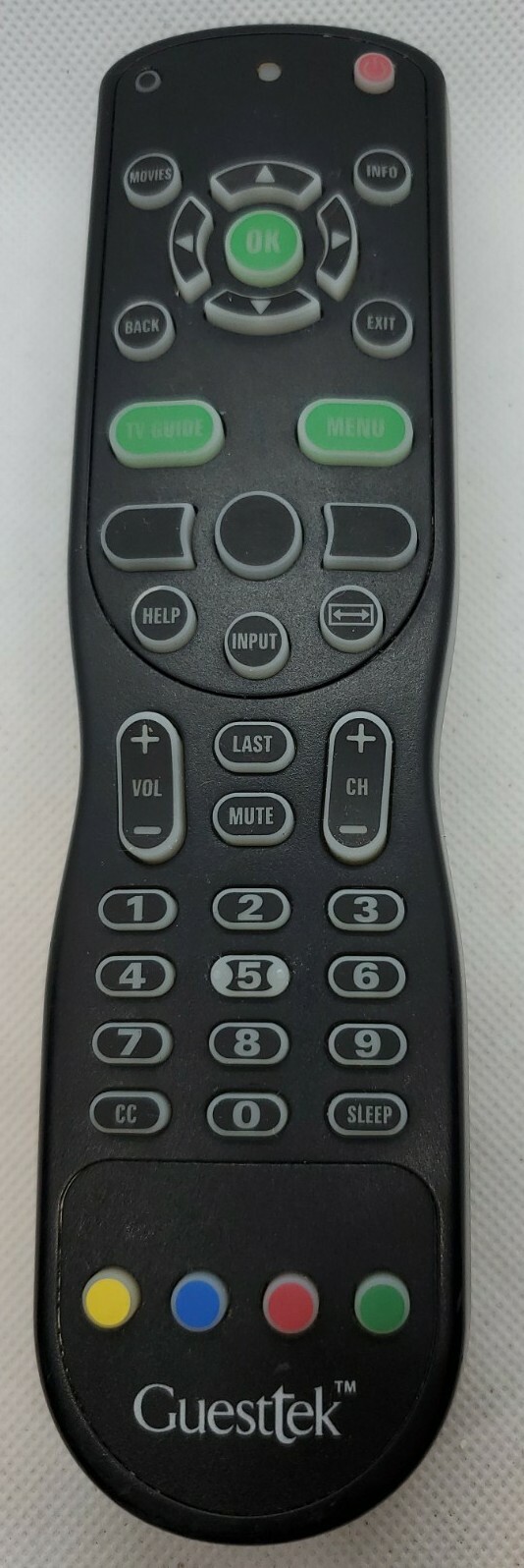 Genuine Guestek TV Remote Control 67200BA0-016-R A111607 | eBay