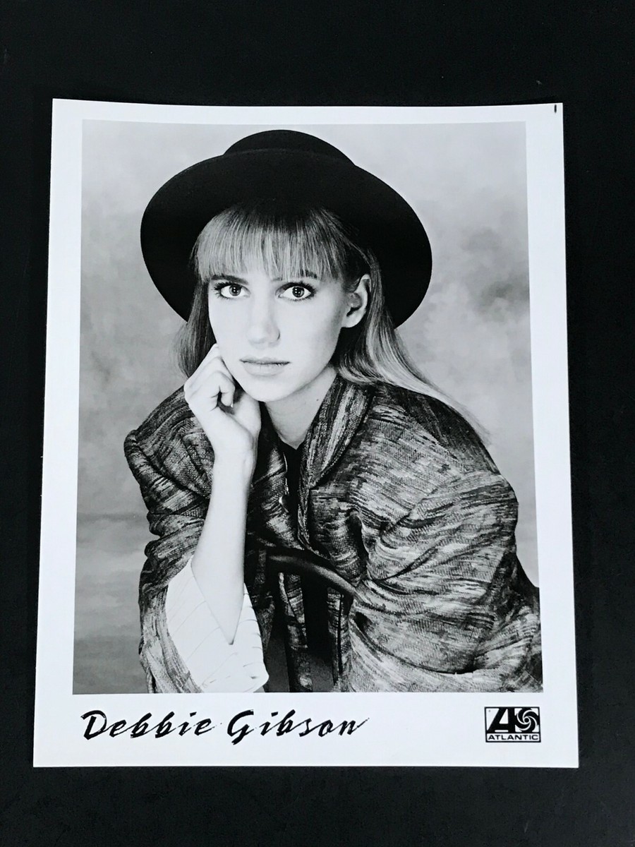 Debbie Gibson PROMO Press Black and White 8 x 10