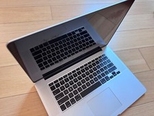Early 2013 A1398 MacBook Pro 15 Retina Top Case Keyboard, damaged LCD