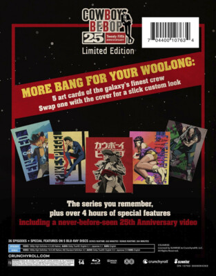 Cowboy Bebop 25th Anniversary Limited Edition BLURAY (Out of Print