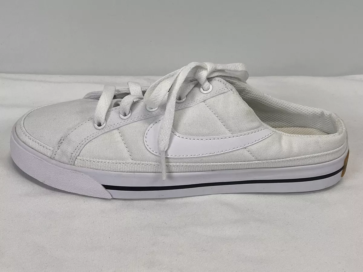 Nike canvas slip on shoes womens sale