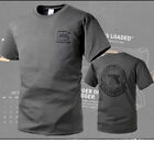 Cotton Glock Men's Big Logo t-shirt tee S, M, L, Xl, Xxl Shirt Clothing