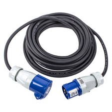 CEE Neopren Verlängerungskabel 30 Meter 3500 W 16A 1,5mm für Wohnwagen