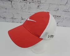 Nike Golf RZN VRS Men's Size M/L Red /White Back FlexFit Fitted Hat