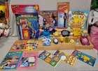 1990s Vintage Pokemon Figure Plush Toy Book Sticker Sheets Stationary Watch Lot