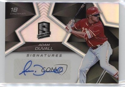 2017 Panini Chronicles Spectra Signatures /96 Adam Duvall #SS-AD Auto 5w7