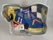 Vintage Wilton Birthday Party Cake Tin - Race Car