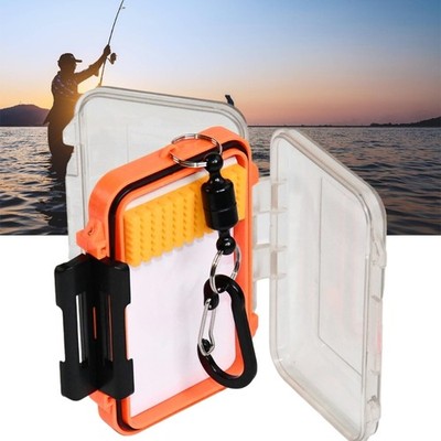 Waterproof Closure Floating Bobber Case with Lanyard Float Storage Box