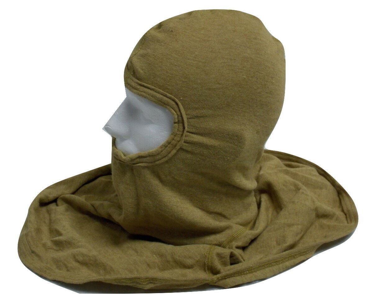 KOMAN PBI GOLD FIRE RESISTANT HOOD 6oz SKI MASK BALACLAVA FLAME RETARDANT