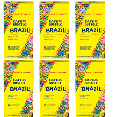 Cafe Bustelo Origins Brazil Espresso Capsules, 10 Count