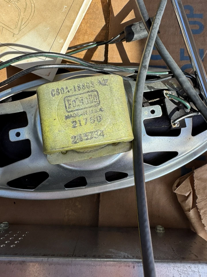 1968 Ford Falcon, Comet, Fairlane AM radio kit, NOS! C8DZ-18805-AA2 - Image 3 of 4