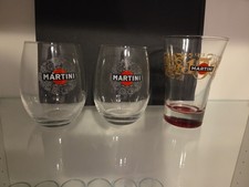 Martini Gläser 3x Cocktailglas wie neu