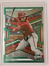 2023 Panini Elite Extra Edition - Green Status #71 Tommy Troy /499 (RC)