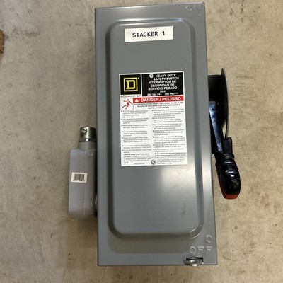 Square D Heavy Duty Safety Switch 