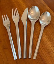 Georg Jensen  PRISM Satin Stainless Flatware ...