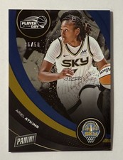 2025 Panini WNBA Player of the Day Ariel Atkins Blue Foil 36/50 #30