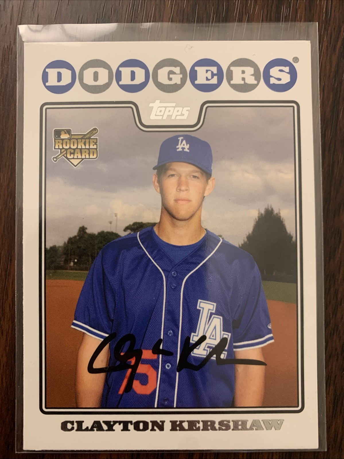 2008 Topps Update Clayton Kershaw Rookie Card #UH240 RC Los Angeles Dodgers