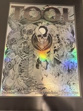 TOOL Foil Show Poster Hyogo Japan By Peach Momoko. X/500 Embossed