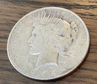 1923-D $1 Peace Dollar AU