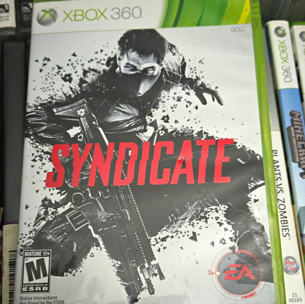 Microsoft Xbox 360 Syndicate Rating M-Mature Video Games for sale