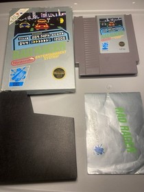 NES Lot, Rad Racer + Super Sprint CIB Video Games