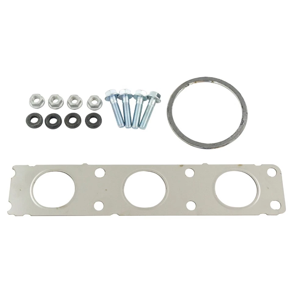 2pc Front & Rear Exhaust Manifold Catalytic Converter Set for LR2 S80 V70 - Image 4 of 4