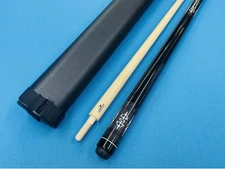 LONGONI CAROM CUE GRAY WITH CASE TO PLAY 3 CUSHION BILLIARDS.