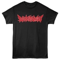 Darkstalkers - Logo - American Classics - Schwarz Solid Erwachsene Kurzarm