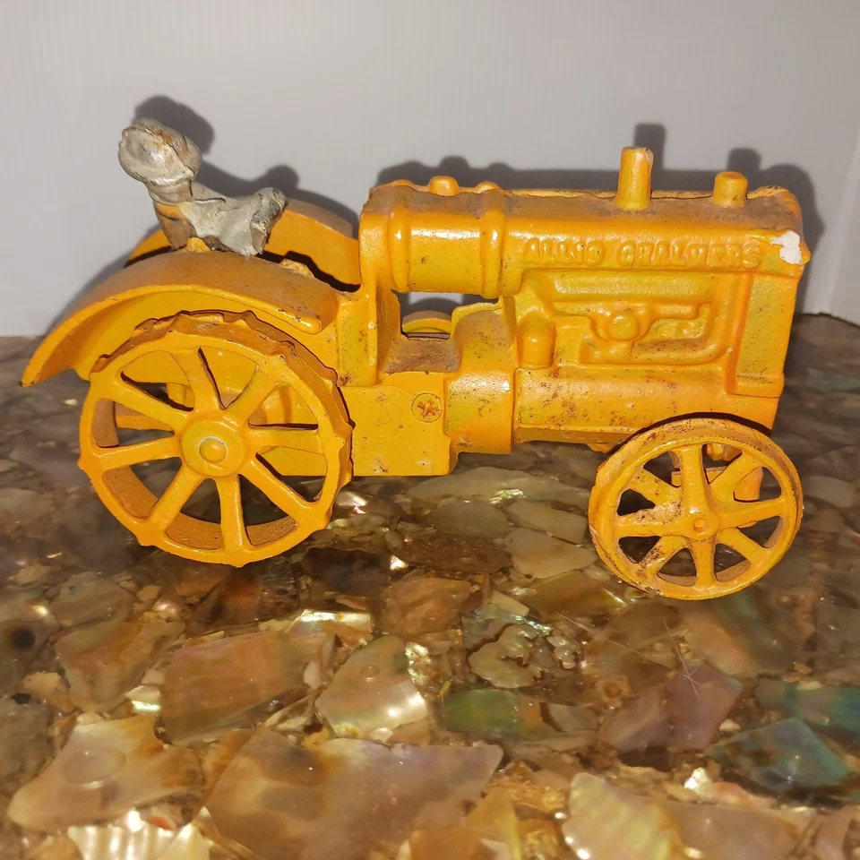 Arcade Allis Chalmers  cast iron farm tractor replicas collectibles skuchrsmas - Image 4 of 4