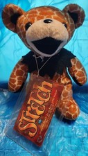 Stretch 7" Grateful Dead Bean Bear With Plastic Tag Series 14 Liquid Blue HTF