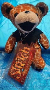 Stretch 7" Grateful Dead Bean Bear With Plastic Tag Series 14 Liquid Blue HTF!