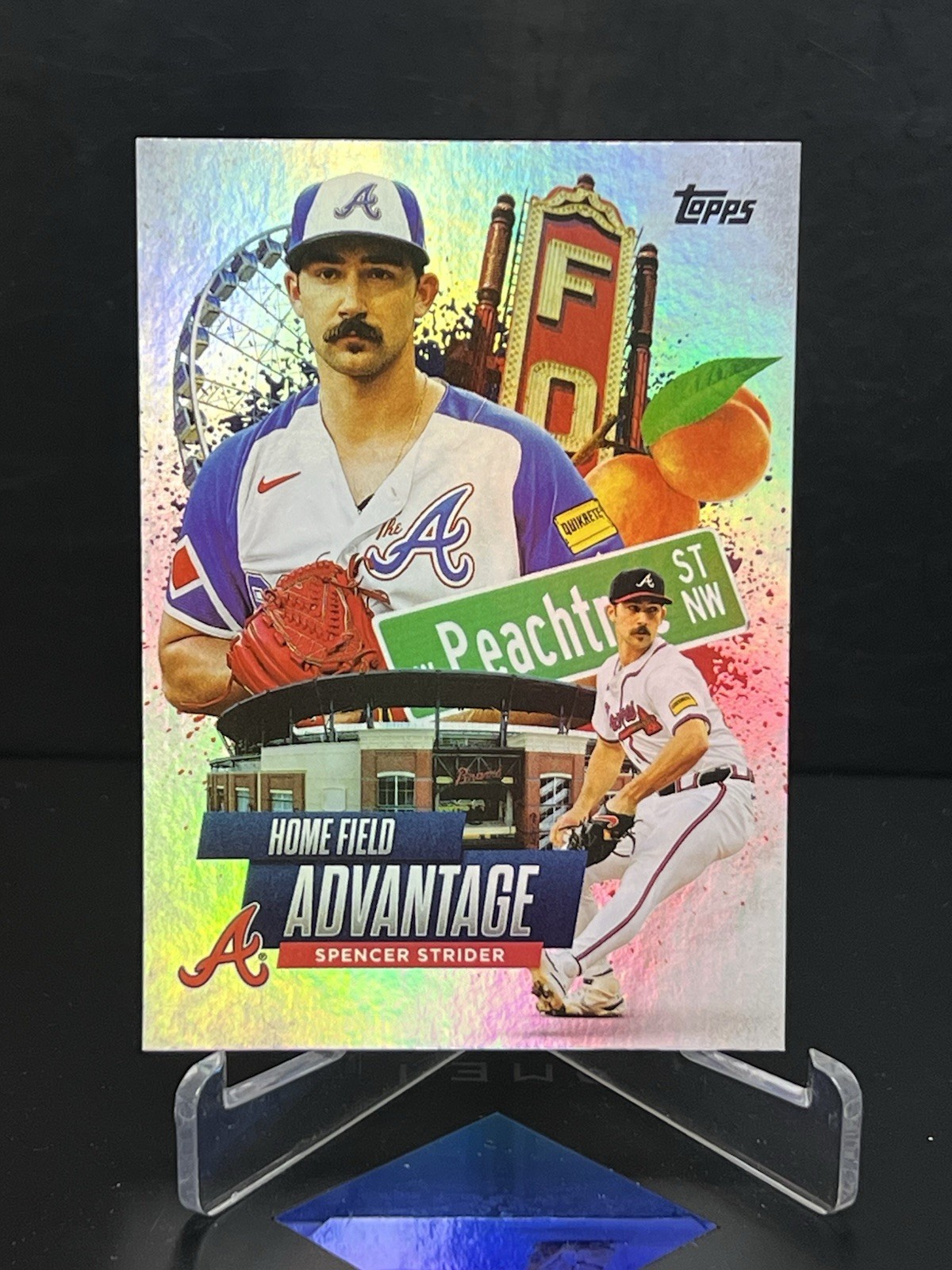 2025 Topps Chrome - Home Field Advantage Spencer Strider #HA23