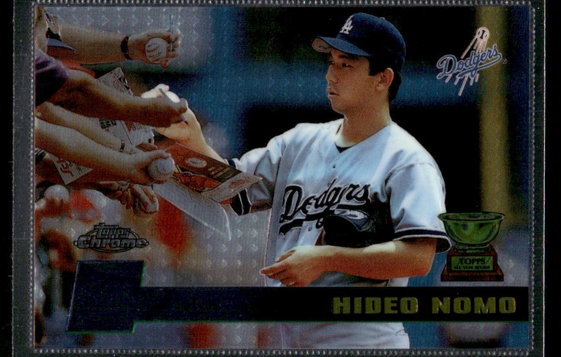 1996 Topps Chrome - Hideo Nomo #37