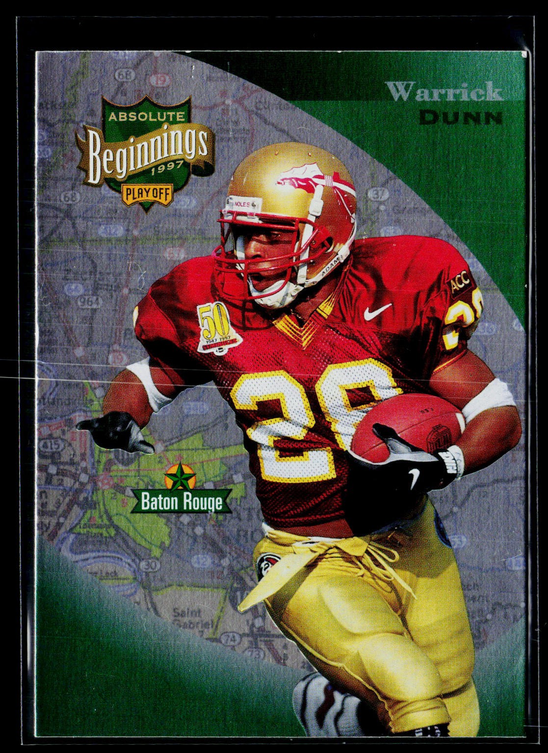 1997 Playoff Absolute Beginnings #31 Warrick Dunn