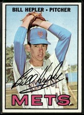 1967 Topps #144 Bill Hepler VG