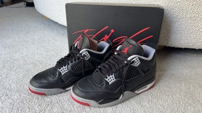2024 Air Jordan 4 Retro Bred Reimagined Mens US 9 in Great Condition FV5029-006