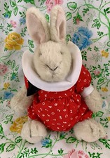 Vintage Hoppy Vanderhare North American Bear Company Muffy Back To School Dress